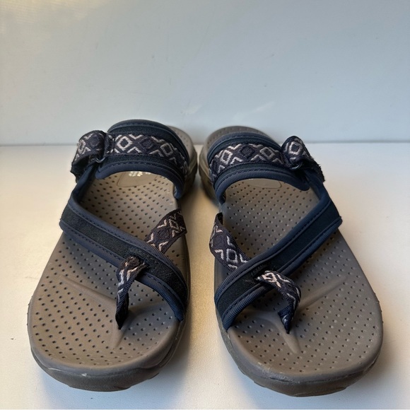 Sketchers ReggaeTrailway Athletic Women’s Sandals Size: 7 color blue - Picture 1 of 7